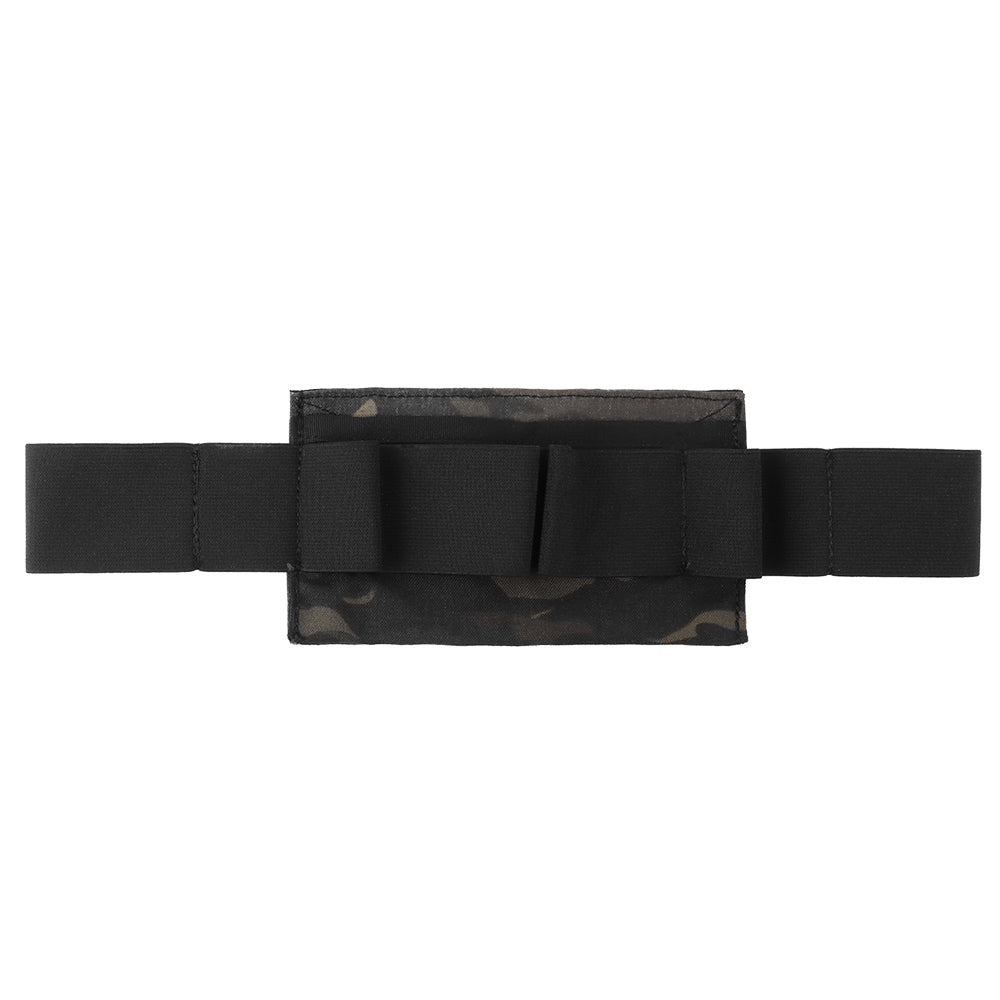 Erebus industries Ifak insert type a, Front view, empty, for medical pouches. in multicam black pattern.