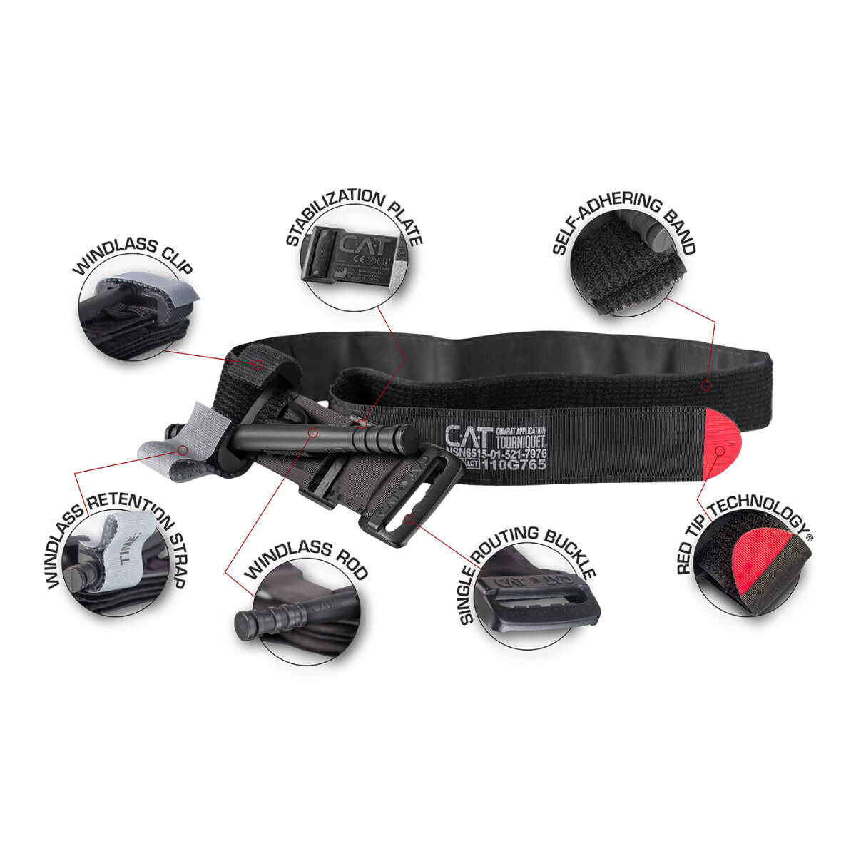 North American Rescue C.A.T. Tourniquet Item Display