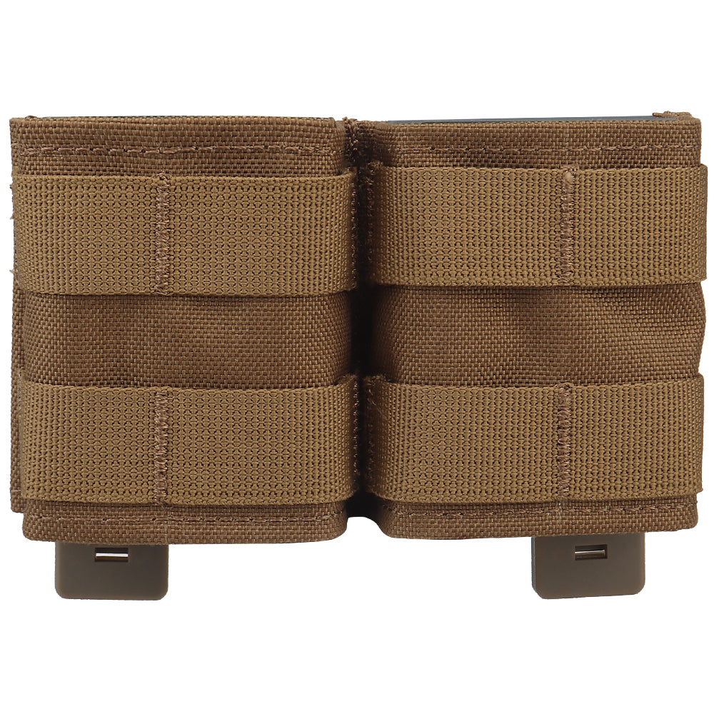 Swift Short Double 556 Pouch Coyote Brown