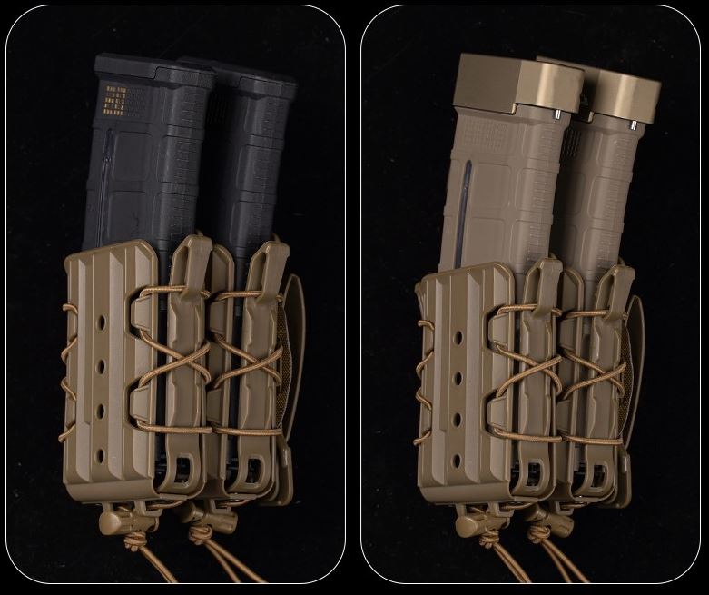 All Terrain Double Rifle Pouch Side