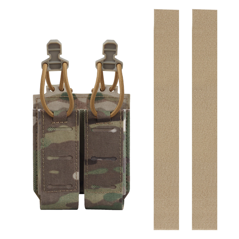 Assaulter Double Pistol Pouch Multicam