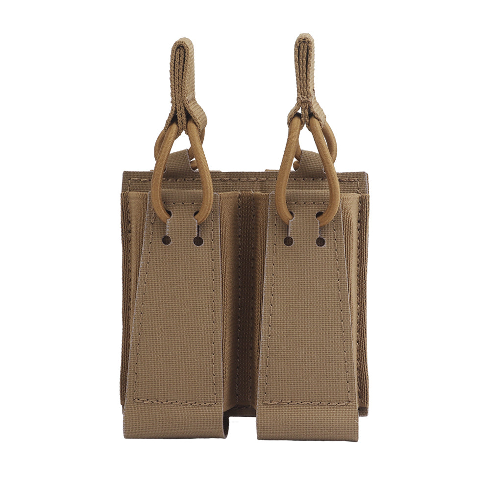 Assaulter lite Double Pistol Pouch Coyote Brown