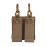 Assaulter lite Double Pistol Pouch Coyote Brown