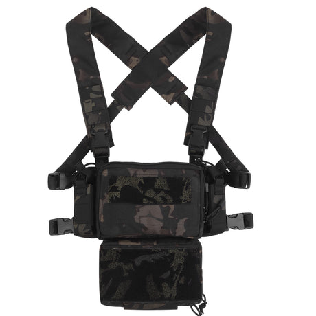 MKII Chest Rig Black Multicam