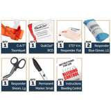 North American Rescue Bystander Bleed Control Kit Item Display