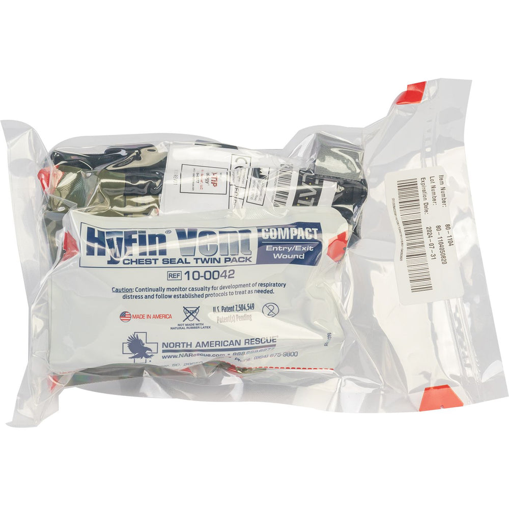 North American Rescue Individual Throw Kit Back