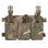 erebus industries slick triple 556 rifle magazine pouch for plate carriers and chest rigs, in multicam pattern front 