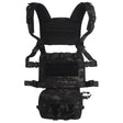 Erebus industries Tracker Chest Rig multicam black patter, front view