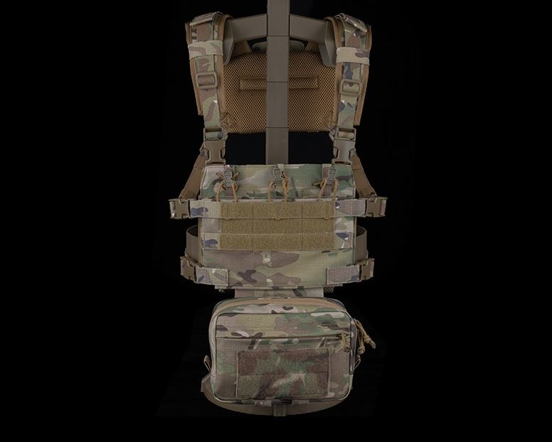 Tracker Chest Rig Display