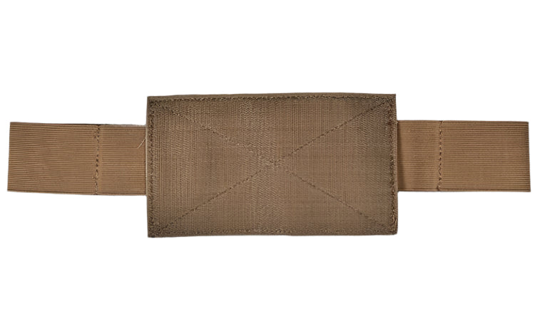Erebus industries Ifak insert type a, back  view, empty, for medical pouches. in multicam pattern.