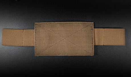 Erebus industries Ifak insert type a, back  view, empty, for medical pouches. in multicam pattern.